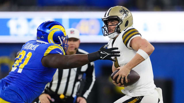 Kobe Turner and Derek Carr
